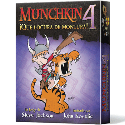 Munchkin 4: ¡Qué locura de montura!