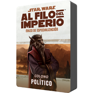 Star Wars - Al Filo del Imperio (RPG): Mazo de especialización - Político